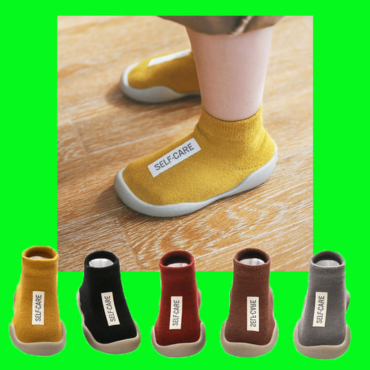 Baby & Toddler Soft Sole Shoes (0–2Y)