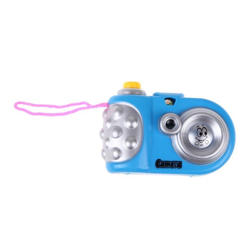 Kids toy camera with smiley face for pretend play
Pink and yellow cartoon-style kids toy camera with light and sound, ideal for toddler pretend play