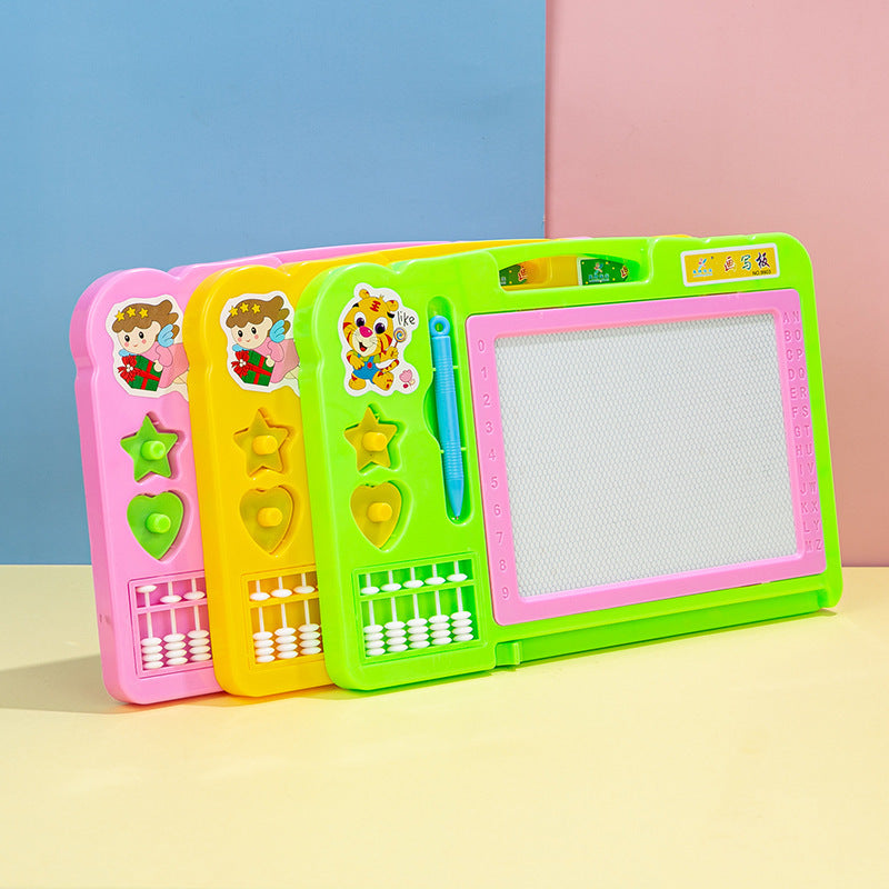  colorful children's educational toys with different shapes .